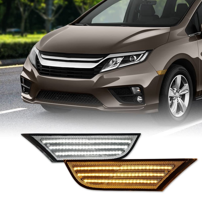ALLGOOD LED Sequential Signal Side Marker Lights, Side Marker Switchback