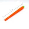 20 Pack Kawaii Carrot Gel Ink Pen Scrub Plastic Vegetable