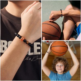 Basketball Gifts, Teen Teenage Gift Ideas Basketball Accessories Bracelet Christmas Birthday Dribble Up Basketball Stuff Stocking Stuffers Gifts for Teens Boys 13-15 12-14 12-16 Men