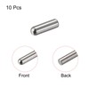 TOP-VIGOR 10Pcs 6mm x 15mm Dowel Pins, 304 Stainless Steel