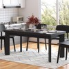 Bigbiglife 63 Inch Dining Table for 6, Indoor Outdoor Dining