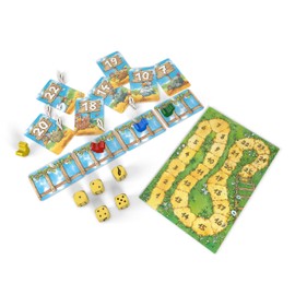 Zoch 601105180 – Up and Down (Dice Game from 8 Years) – The Wildest Ladder Game Since Chickens Roll Dice – Family Game for 2-5 Players, Approx. 30 Minutes Game Duration