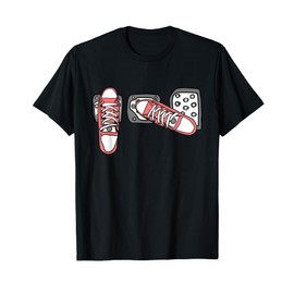 Save The Stick Funny Manual Transmission Three Pedals Car T-Shirt
