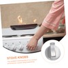 Tofficu Burner Control Knobs 4pcs Replacement Stove Knobs for Electric