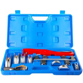 Tube Bender Kit Refrigeration Ratcheting Tubing benders Hand Tool 1/4 to 7/8 Inch Aluminium Alloy Replacement Head