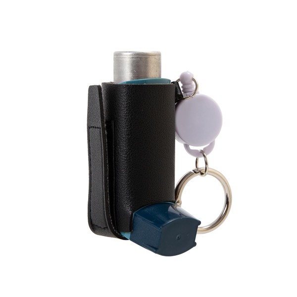 LJHYSD LJHYSD Asthma Inhaler Holder C Lightweight PU Leather Inhaler