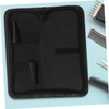 WOONEKY 1Pc Hair Scissors Carrier Bag Compact Zipper Scissor Case