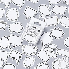 Flake Seals, Bubble/Schedule, Notebook, Album, Decor, Letter, Calendar, Set of 90