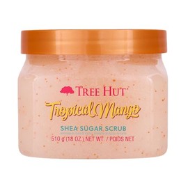 TREE HUT, Tropical Mango Shea Sugar Scrub, Exfoliante Corporal de Azcar Natural con Manteca de Karit y Esencia de Mango, Exfolia e Hidrata la Piel,...