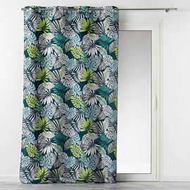 Douceur d'Intérieur Curtain Polyester Green 140L x 260H cm (1 Panneaux)