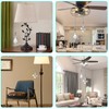 SUR-CIEL 4PCS Ceiling Fan Pull Chain, Decorative Ceiling Fan Pull