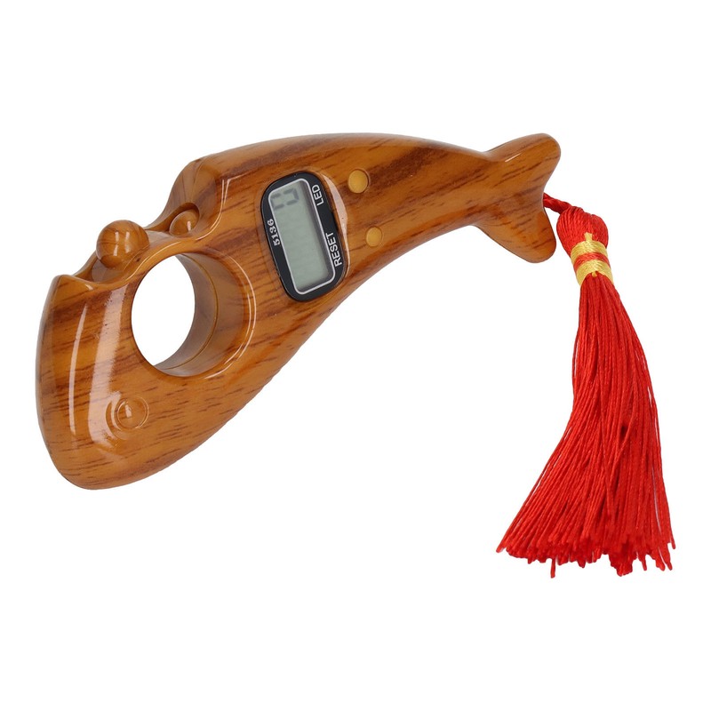 Digital Beads Counter Noiseless Fish Shape Portable Prayer Beads Counter