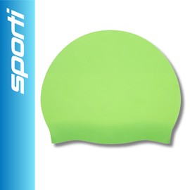 Sporti Kids' Silicone Swim Cap - Mint - Green