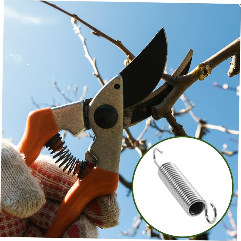 Parliky 10Pcs Steel Spring Clippers Accessories Spring Coil Trimming Tool