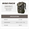 Badlands Rise Pack - Waterproof Hunting Backpack, Fidlock Fasteners, Hydration