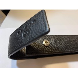 Cross Black Leather Single Pen Case - Pouch