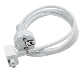 WESAPPINC Replacement Extension Power Cord European Standard Plug 6 Feet Cable for Apple MacBook 45W 60W 85W Magsafe or Magsafe 2 Power Adapter