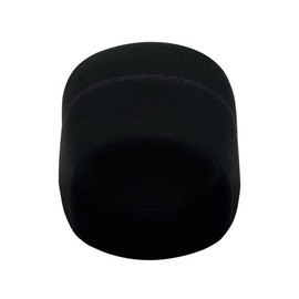Winter Skull Caps Cotton Sleep Hats Multifunctional Helmet Liner Cap for Cycling - Color: Black