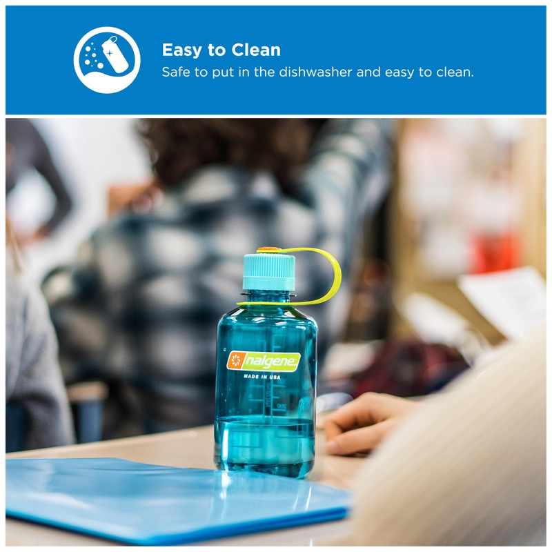 Nalgene Sustain Tritan BPA-Free Water Bottle Made with Material Derived