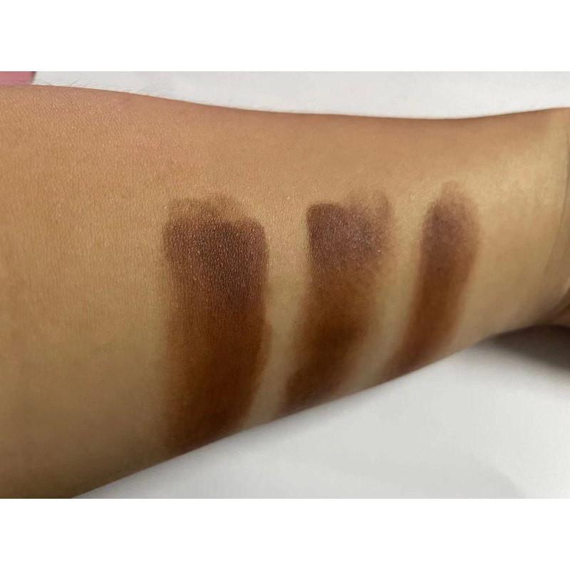 Mysense Single Matte Coffee Eyeshadow,Pressed Fine Powder Eyeshadow,High Pigment Longwear