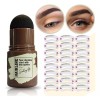 Universo en Linea Kit Modelado Sellos Cejas Maquillaje 24 Plantillas