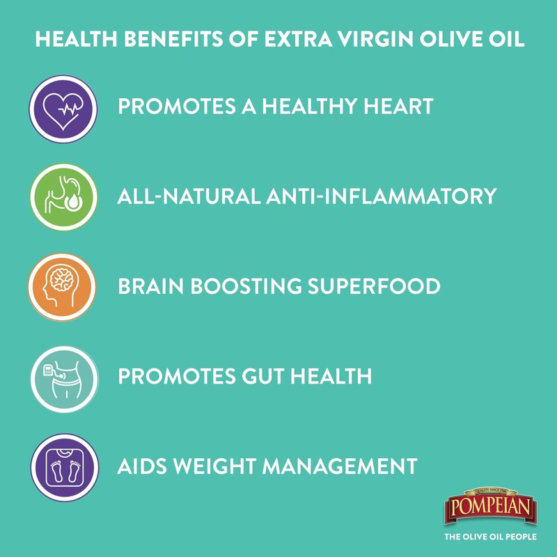 Pompeian Smooth Extra Virgin Olive Oil 32 Fl Oz First