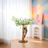 45 Inch Tall Cat Scratching Post, Natural Sisal Cat Scratcher