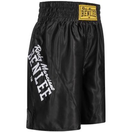 BENLEE Rocky Marciano Unisex's Bonaventure Boxing Trunk-Black, X-Large
