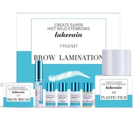 Kit De Laminación De Cejas, Kit Profesional De Levantamiento De Cejas, Pomada para Cejas, Fácil De Usar, Duradera, Perfecta para Un Maquillaje De Cejas Más Desordenado hacia Abajo,