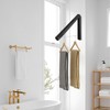 Clothe Drying Rack Wall Mounted, Retractable & Foldable Clothes Hanger