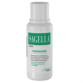 SAGELLA Active - PREGNACARE : Seifenfreie Intimwaschlotion für Frauen während und nach der Schwangerschaft, 250 ml