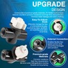 sixcow R172086 Control Valve, 1/2-Inch FPT Chlorine Valve Compatible with