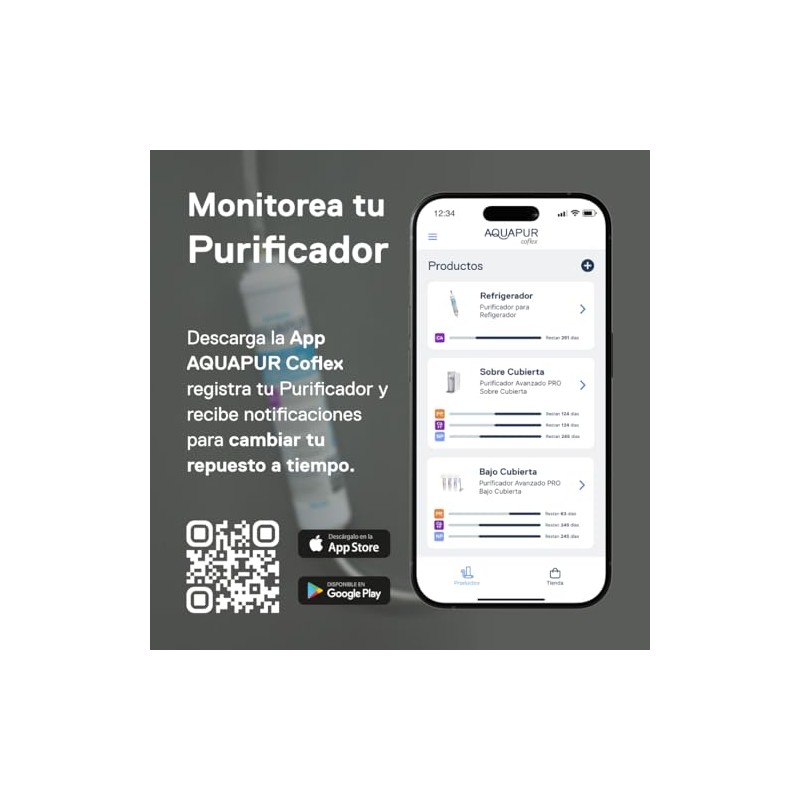Filtro para Agua para Refrigerador