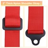 Wuidail 4 Point Harness Seat Belt with 2 Inch Padding