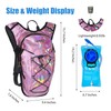 Zavothy Rave Hydration Backpack Lightweight Water Backpack for Cycling Running