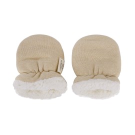 JIAHG Baby Gloves Newborn Infant Anti Scratch Mittens Thick Warm Cotton Gloves Scratching Mittens Baby Toddlers Winter Wool Lined Full Finger Gloves for 0-12 Months