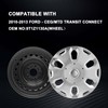 Hubcaps Compatible with 2010 2011 202 2013 Ford CEG/MTD Transit