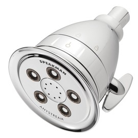 Speakman, Polished Chrome S-2005-HBFE2 Hotel Pure Anystream High Pressure Shower Head-2.0 GPM Adjustable Showerhead with Filter