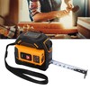 Laser Tape Measure High Accuracy ABS Housing Manganese Steel Digital