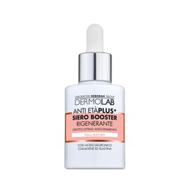 Dermolab Anti-Aging Plus Serum Booster Face and Neck, Regenerating Lifting Effect Against Sagging for Mature Skin with Hyaluronic Acid, 30 ml