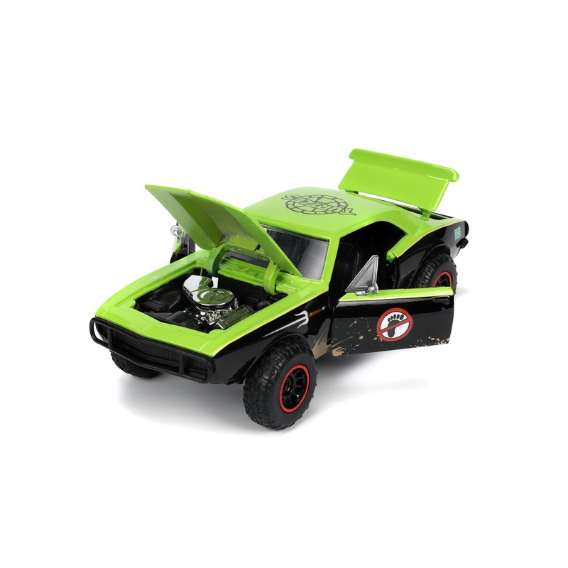 Jada Turtles Raphael Chevy Camaro 1:24 Muscle Car Includes Movie