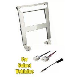 metra Double Din Car Stereo Radio Install Kit Combo for 2004 2005 2006 Nissan Maxima