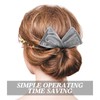 4 Pieces Deft Hair Bun Maker Doughnut Hair Bun French