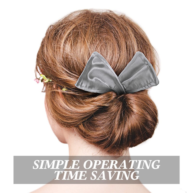4 Pieces Deft Hair Bun Maker Doughnut Hair Bun French