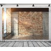 Loccor Fabric 6x4ft Modern Empty Room Backdrop Building Interior Rustic