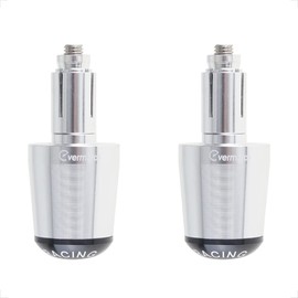 Evermotor Motorcycle CNC Handlebar Grips, Universal, 22 mm 7/8 inch / 24 mm 1 inch, Non-Slip Rubber Grips for Most Motorcycles / Scooters