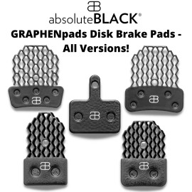 absouluteBLACK absoluteBLACK GRAPHENpads Disk Brake Pads - All Versions! - Shimano 2 Piston Deore - Disc 15