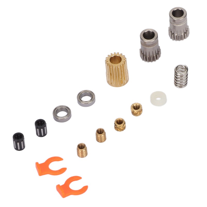 Double Pulley Extruder Kit Double Concave Gear Design Stable Feed