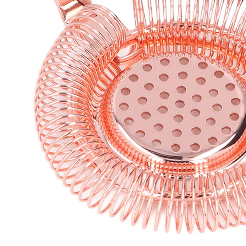 Bar Strainer, Stainless Steel Cocktail Strainer Hawthorne Strainer with Removable