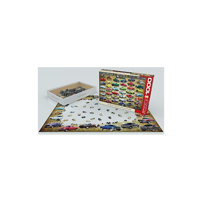 EuroGraphics Pickup Truck Evolution Jigsaw Puzzle (1000-Piece)